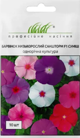 Семена цветов барвинок низкорослый саншторм смесь