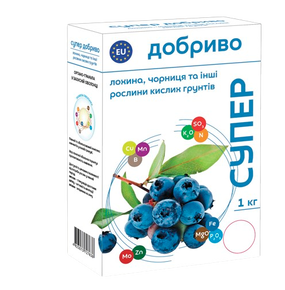 купить удобрение для голубики с доставкой по Украине