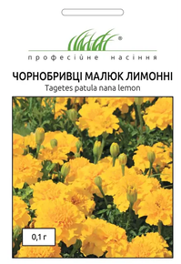 купить семена бархатцы малыш лимонные