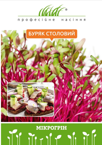 семена микрозелень свекла
