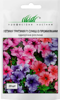купить семена петунии тритунии смесь с прожилками