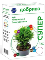 Купить удобрение для туи и ландшафтных многолетних