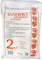 известь негашенная