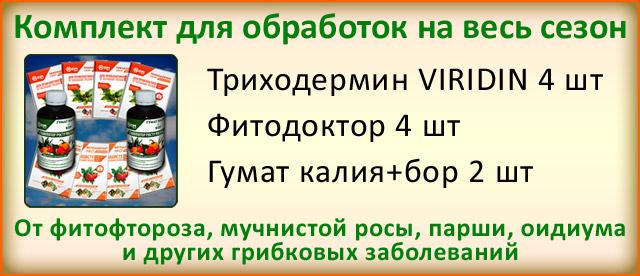 Комплект Триходермин Фитодоктор Гумат калия+бор